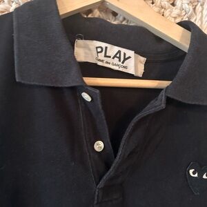 Authentic Comme des Garçons Black polo